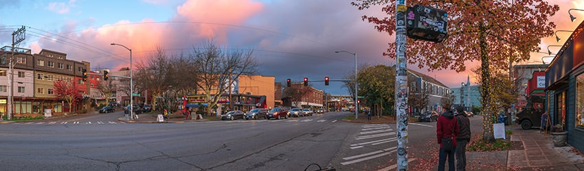 N 36th St & Evanston Ave, Fremont, Seattle WA