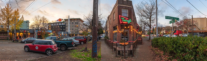 Fremont Ave & Fremont Pl, Fremont, Seattle WA