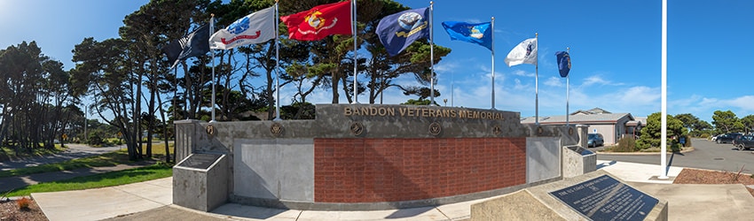 Bandon Veterans Memorial, Bandon OR