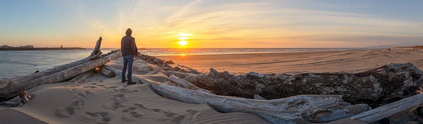 North Jetty at Bullards Beach State Park, Bandon OR