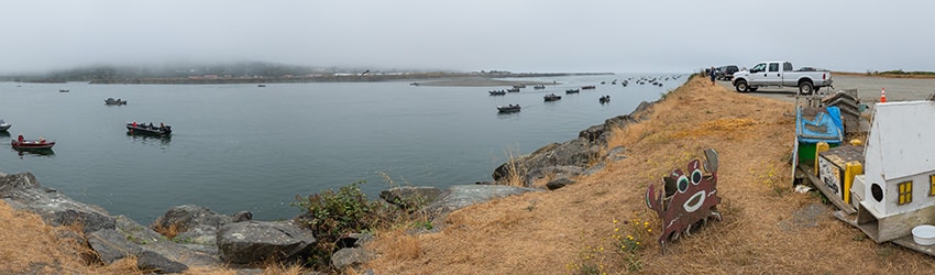 Salmon Fishing, Rogue River N Jetty, Gold Beach OR