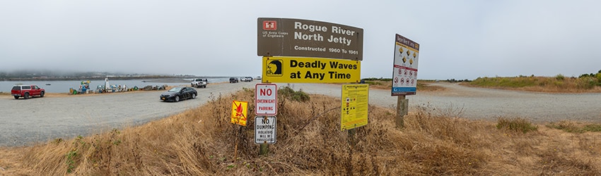 Rogue River N Jetty, Gold Beach OR