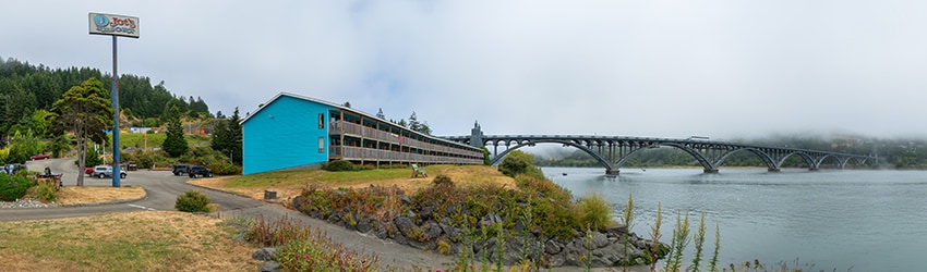 Rogue River at Gold Beach OR