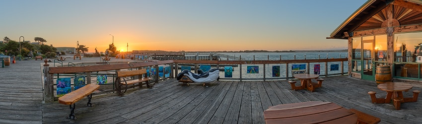 Harbor Boardwalk, Bandon OR
