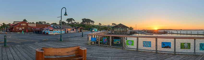 Harbor Boardwalk, Bandon OR