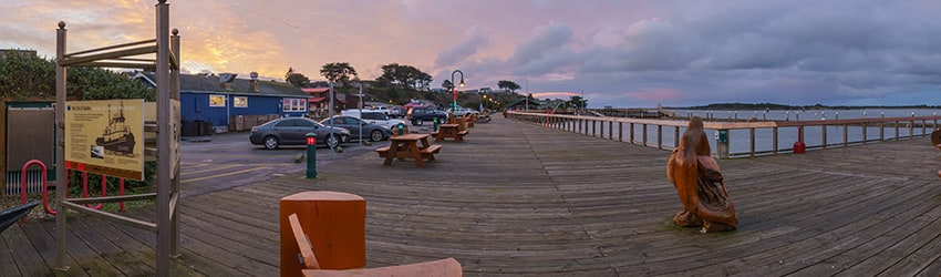 Harbor Boardwalk, Bandon OR