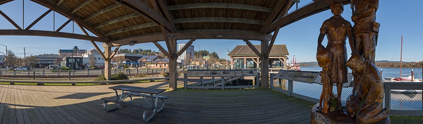 Coos Bay Boardwalk, Coos Bay OR