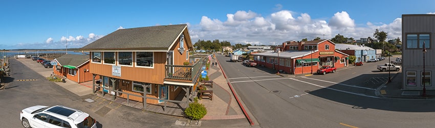 1st Ave SE & Chicago Ave SE, Old Town Bandon OR