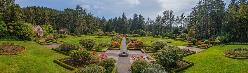 Gardens at Shore Acres State Park, Coos County OR
