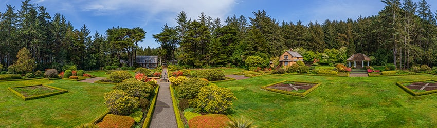 Gardens at Shore Acres State Park, Coos County OR