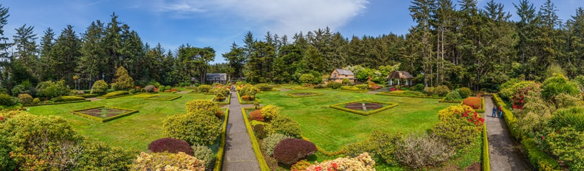 Gardens at Shore Acres State Park, Coos County OR