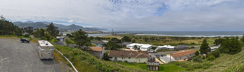 Highway 101, Overlooking Gold Beach OR