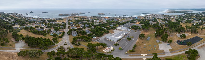 Above City Park, Bandon OR
