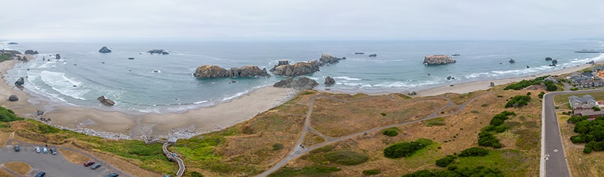 Overlooking Coquille Point, Bandon OR