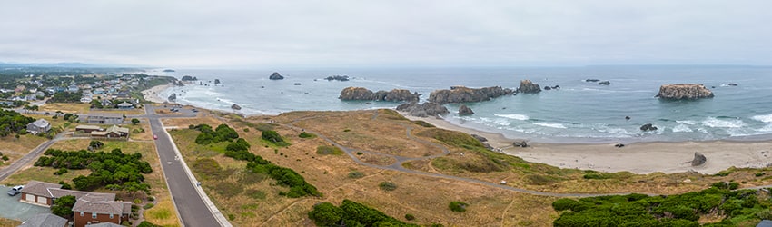 Overlooking Coquille Point, Bandon OR