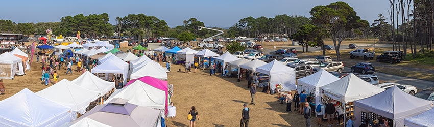 2022 Cranberry Festival at City Park, Bandon OR