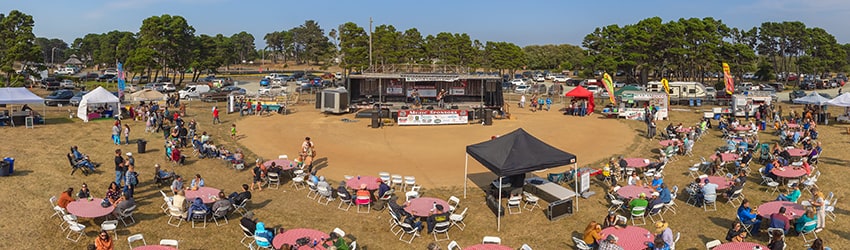 2022 Cranberry Festival at City Park, Bandon OR