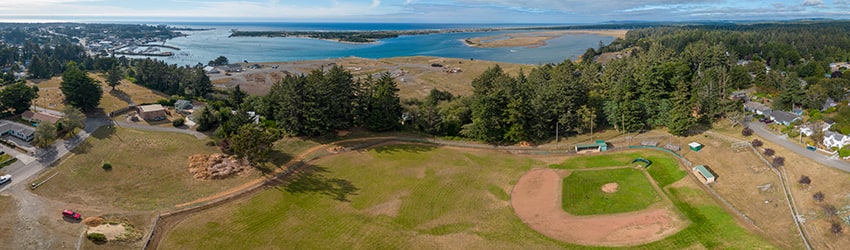 Above BHS Baseball Field, Bandon OR
