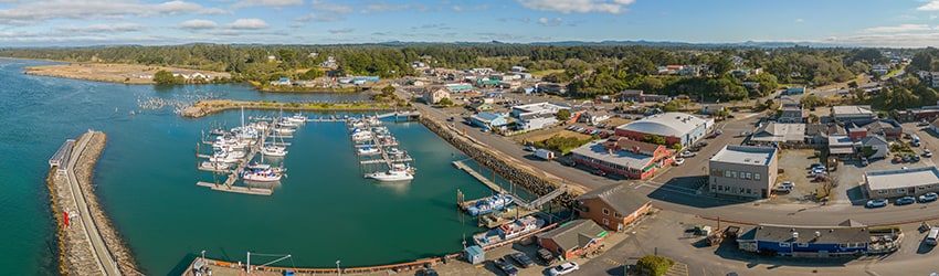 Above Bandon Harbor, Bandon OR