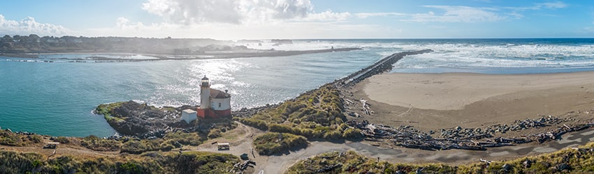 Coquille River Lighthouse, Bullards Beach State Park, Bandon OR