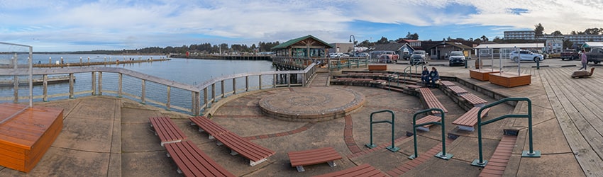 Harbor Marina Boardwalk, Bandon OR