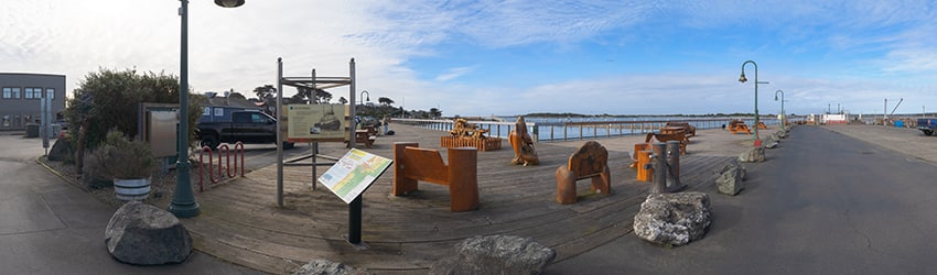 Port of Bandon Boardwalk, Bandon OR