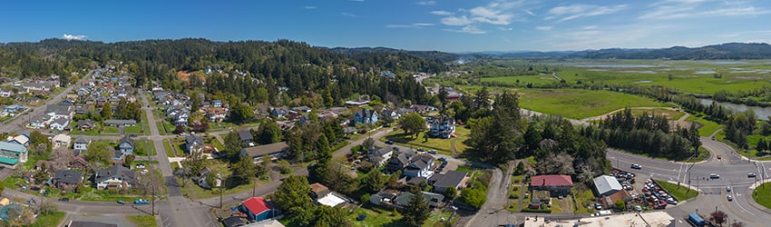 Above Coquille OR