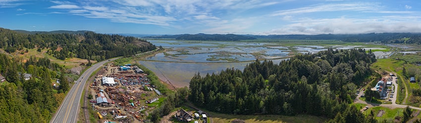 Above Hwy 42 & N Bank Ln, Coquille OR