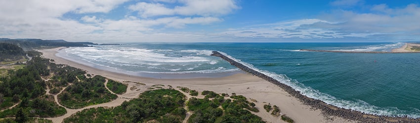 Above Bastendorff Beach at Coos Head, Charleston OR