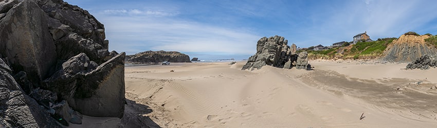 Beach at Devils Kitchen State Park, Bandon OR