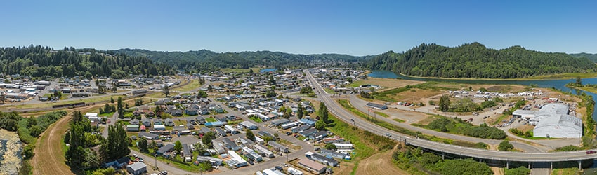 Above Reedsport OR