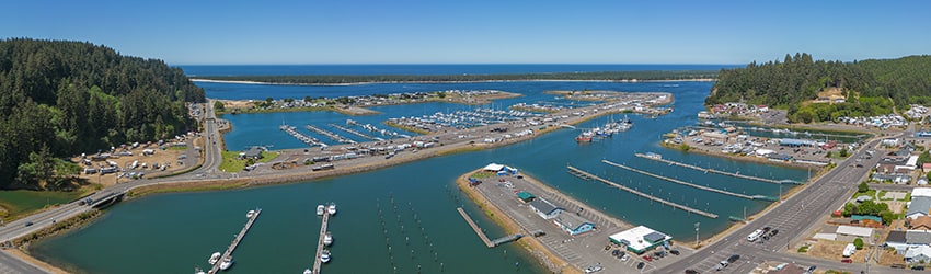 Above Winchester Bay OR