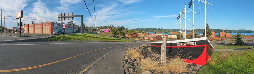 Sherman Ave & Montana Ave, North Bend OR