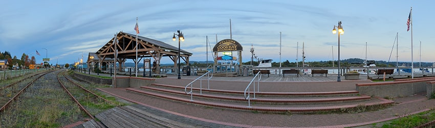 Coos Bay Boardwalk, Coos Bay OR