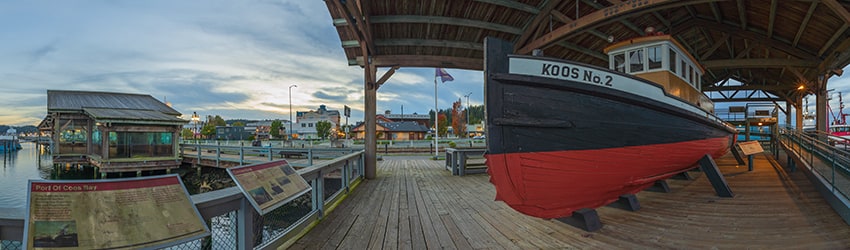 Coos Bay Boardwalk, Coos Bay OR