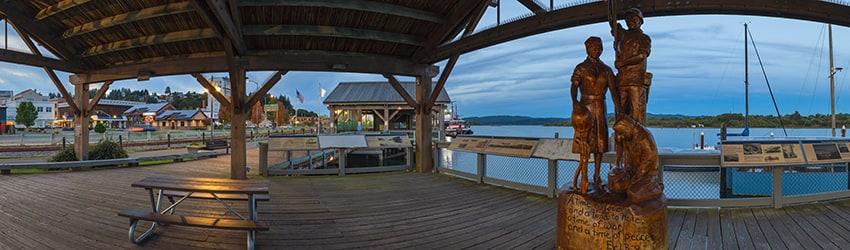 Coos Bay Boardwalk, Coos Bay OR
