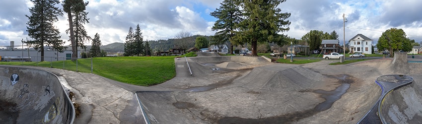 Myrtle Point Skate Park, Myrtle Point OR