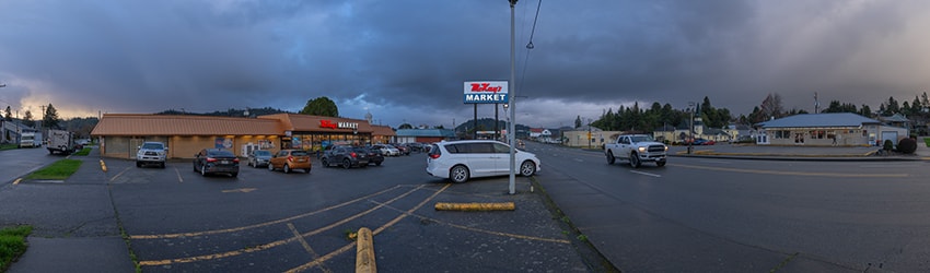 8th St (Hwy 42) & Willow St, Myrtle Point OR