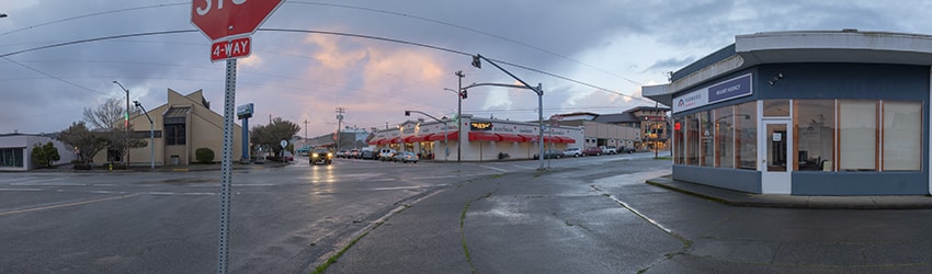 W Second St & N Central Blvd, Coquille OR