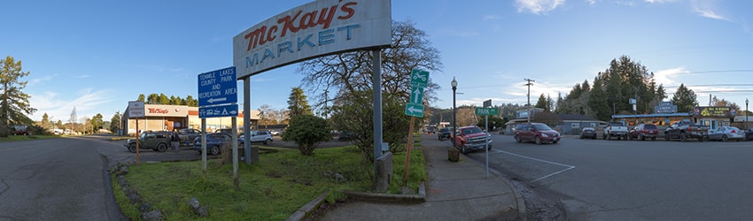 S 8th St & Park Ave, Lakeside OR