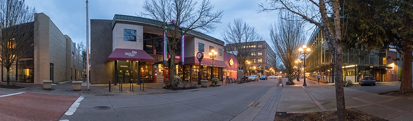 East Broadway, Downtown Eugene OR