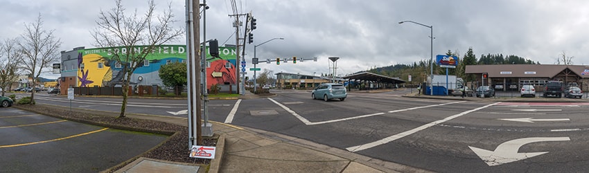 South A St & Pioneer Parkway E, Springfield OR