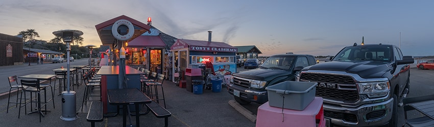 Tony's Crab Shack, 1st St SE, Bandon OR