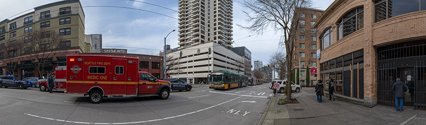 3rd Ave & Blanchard St, Belltown, Seattle WA
