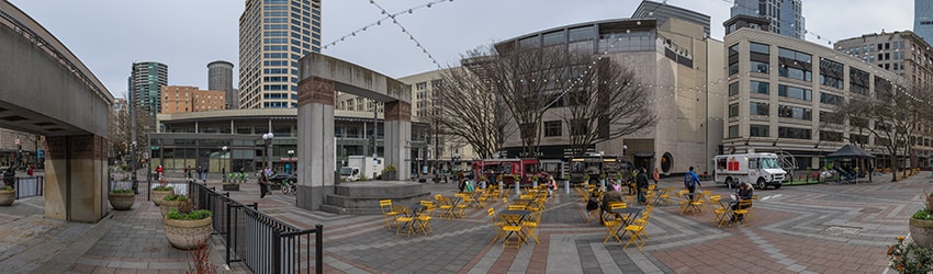 Westlake Park, Downtown Seattle WA