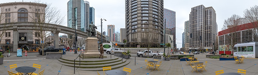McGraw Square, Downtown Seattle WA