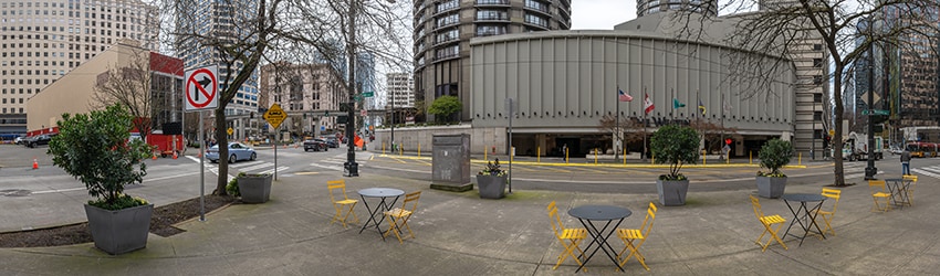 Westlake Square, Downtown Seattle WA