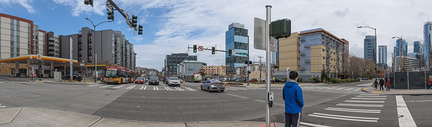 Denny Way & Wall St, Seattle WA