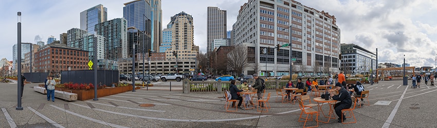 Alaskan Way & Spring St, Seattle WA