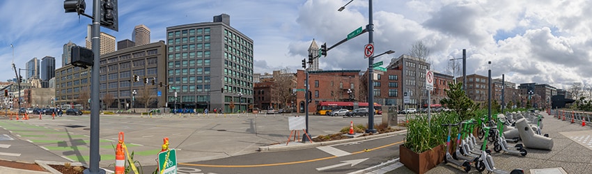Alaskan Way & Yesler Way, Seattle WA